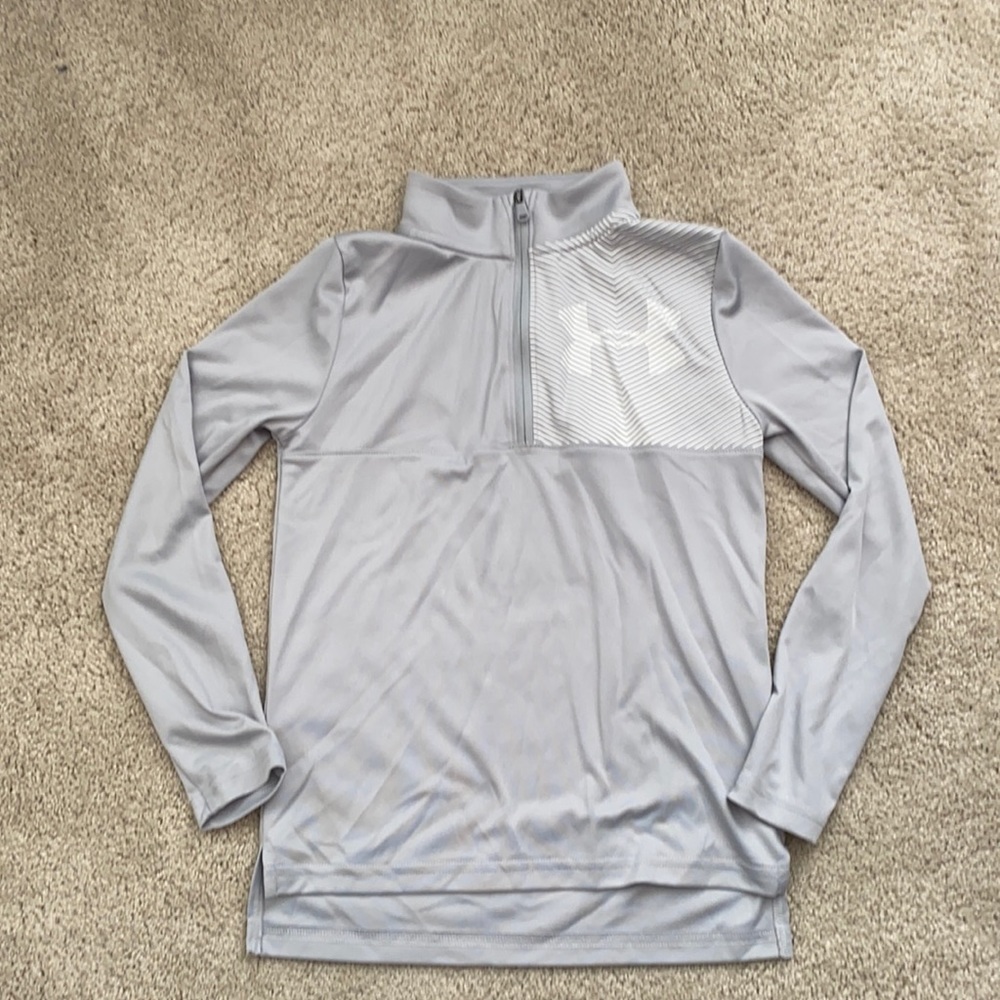 Gray Under Armour half zip